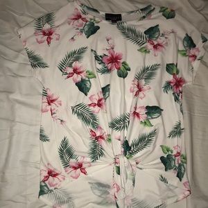 floral t-shirt
